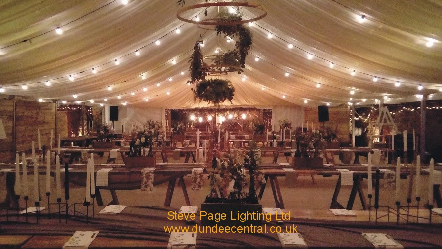 cow shed festoon hire